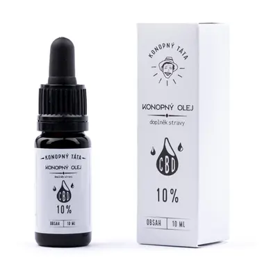 Konopný Táta CBD Konopný olej 10%