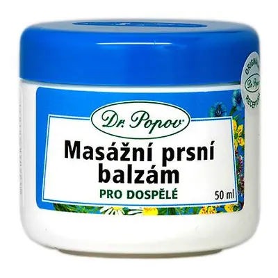 Masážní prsní balzám pro dospělé, 50 ml Dr. Popov