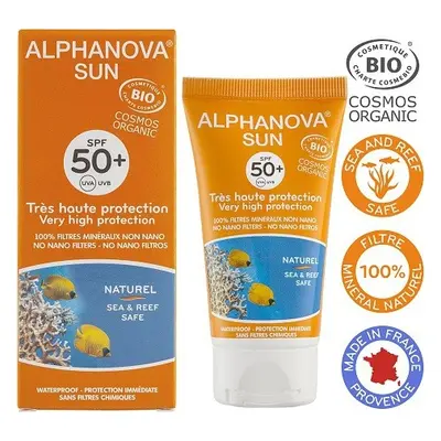 Alphanova Opalovací krém SPF 50+, 50 g BIO