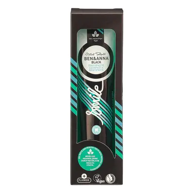 Ben & Anna Bělicí zubní pasta s fluoridem Black - s mátou a aktivním uhlím, 75 ml