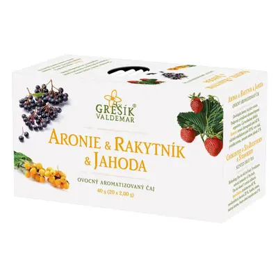 Valdemar Grešík - Natura s.r.o. Grešík Aronie & Rakytník & Jahoda 20 x 2,0 g