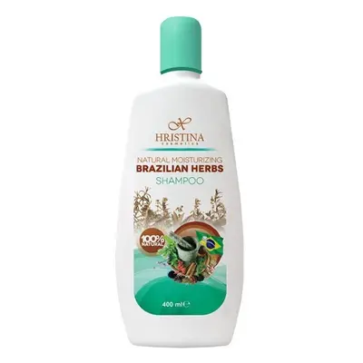 Hristina Přírodní hydratační šampon brazilské bylinky, 400 ml