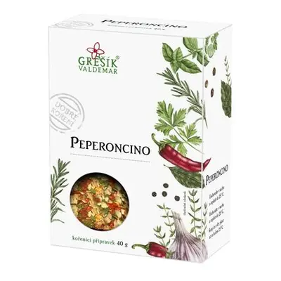 Valdemar Grešík - Natura s.r.o. Peperoncino 40 g GREŠÍK Dobré koření