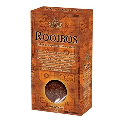 Valdemar Grešík - Natura s.r.o. Rooibos 70 g krab. GREŠÍK Čaje 4 světadílů