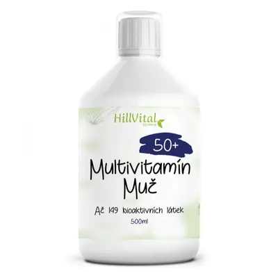 HillVital Multivitamín pro muže 50+, 500 ml