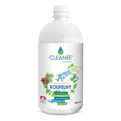 CLEANEE EKO hygienický čistič na koupelny borovice, 1 l