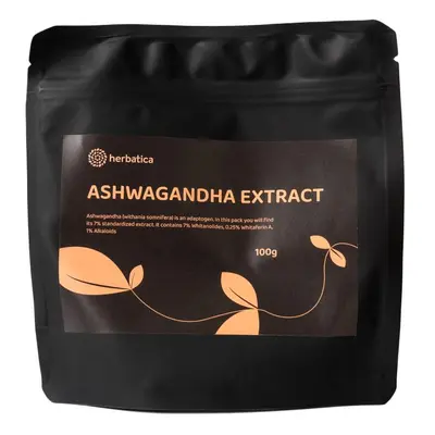 Herbatica Ashwagandha prášek, 100 g