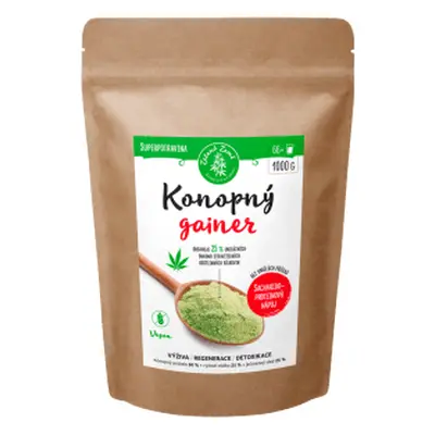 Zelená Země Konopný gainer Fitness 1 kg