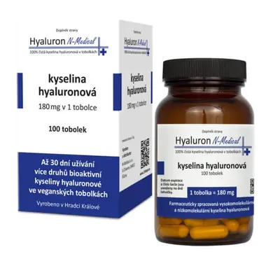 Hyaluron N-Medical 100 tobolek - 100% kyselina hyaluronová