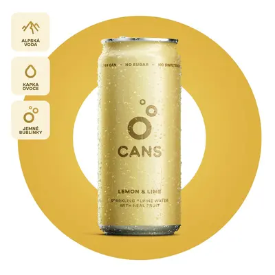 CANS Citron & Limetka, 330ml