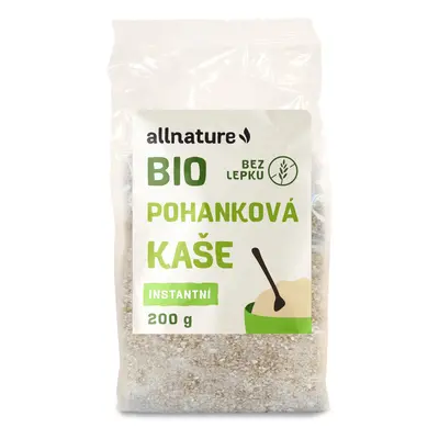 Allnature Bezlepková Pohanková kaše BIO, 200 g