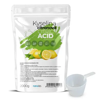 Nanolab Kyselina citronová 2kg