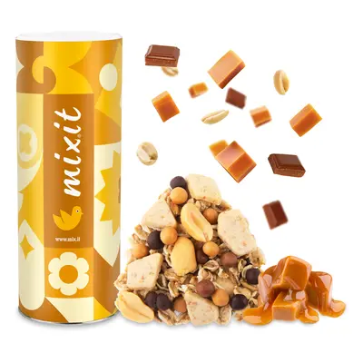 Mixit Peanut Caramel & máslová sušenka, 650 g