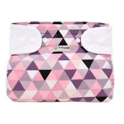 T-TOMI Ortopedické abdukční kalhotky - patentky, pink triangles (5-9kg)