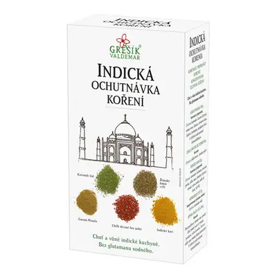 Valdemar Grešík - Natura s.r.o. Ochutnávka koření INDICKÁ 48 g GREŠÍK Dobré koření