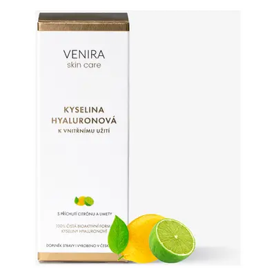 VENIRA kyselina hyaluronová k vnitřnímu užití, citrón-limeta, 50 ml