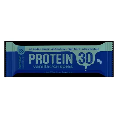 Bombus Protein 30% - vanilka a křupínky, 50 g