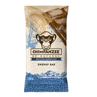 Chimpanzee Energy bar hořká čokoláda & mořská sůl, 55 g