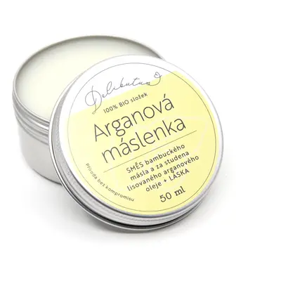 Delibutus Arganová máslenka, 50ml nebo 150ml Balení: 50 ml