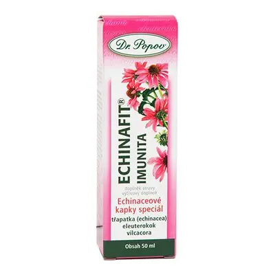 Echinafit® imunita, originální bylinné kapky, 50 ml Dr. Popov