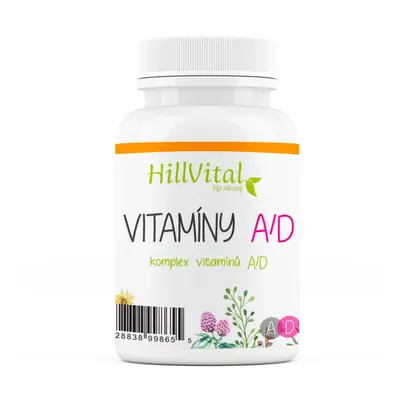 HillVital Vitamíny A + D, 100 ks