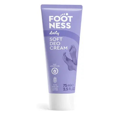 Jemný DEO krém na chodidla Footness 75 ml