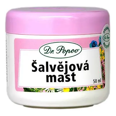 Šalvějová mast, 50 ml Dr. Popov