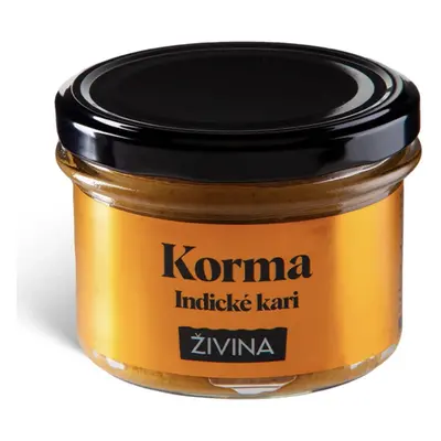 Živina Korma jemná indická kari omáčka s krémovou chutí, 200 g