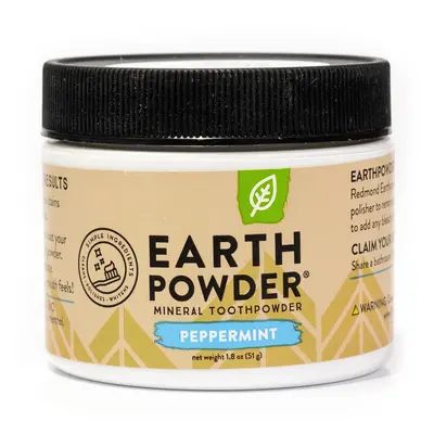 Redmond EarthPowder Zubní prášek Peppermint, 51g