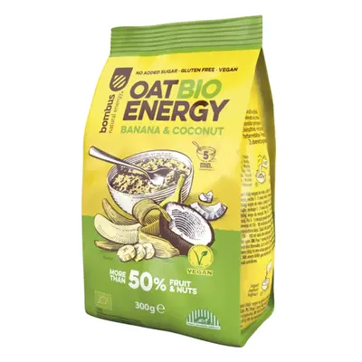 Bombus Oat Bio Energy ovesná kaše- banán a kokos, 300 g