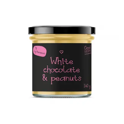 GOODIE White chocolate & Peanuts by Lily Marvanová 140 g