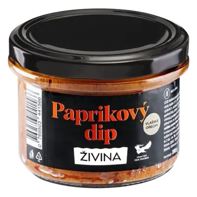 Živina Paprikový dip z vlašských ořechů, 200 g