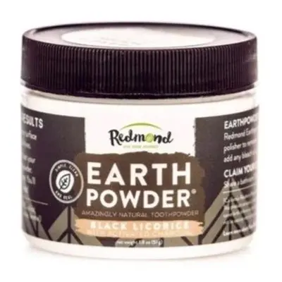 Redmond EarthPowder Zubní prášek Lékořice a aktivní uhlí, 51g