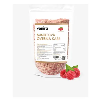 VENIRA minutová instantní ovesná kaše, sweet raspberry, 400 g