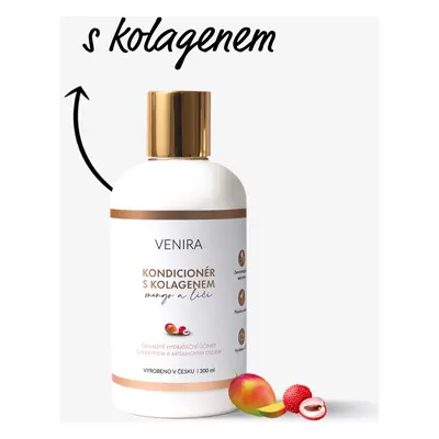 VENIRA kondicionér s kolagenem, mango-liči, 300 ml