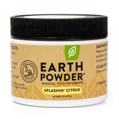 Redmond EarthPowder Zubní prášek Splashin Citrus, 51g