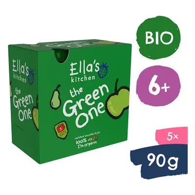 Ella's Kitchen BIO GREEN ONE Kiwi s jablkem a banánem (5x90 g)