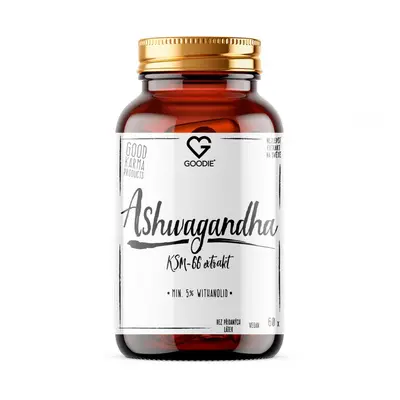 GOODIE Ashwagandha extrakt KSM 66 - min.5% withanolid kapsle 60 ks