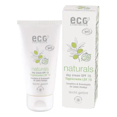 Eco Cosmetics Denní tónovací a opalovací krém SPF 15 BIO (50 ml)