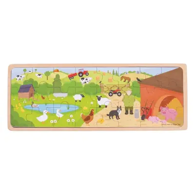 Bigjigs Toys Puzzle Na farmě