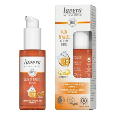 lavera Pleťové sérum Glow by Nature s Q10 a Vit C 30 ml