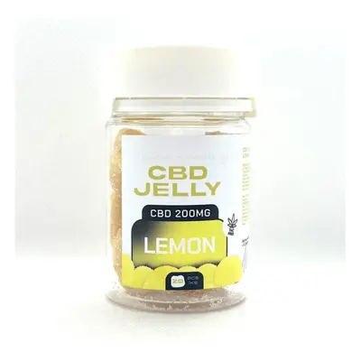 CZECHCBD CBD Jelly 200 mg Citron, 20 ks