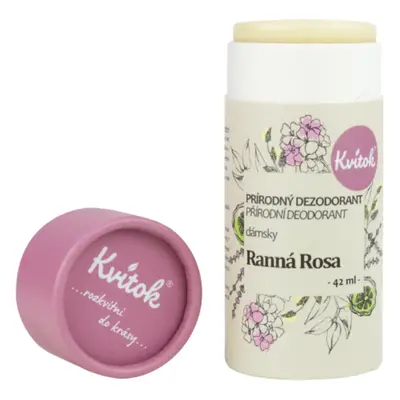 Kvitok Dámský tuhý deodorant Ranní rosa, 42 ml