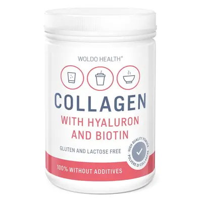 WoldoHealth® ® Kolagen s kyselinou hyaluronovou 500g