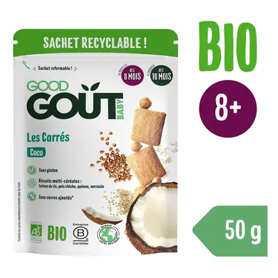 Good Gout BIO Kokosové polštářky (50 g), exp. 29.08.2025