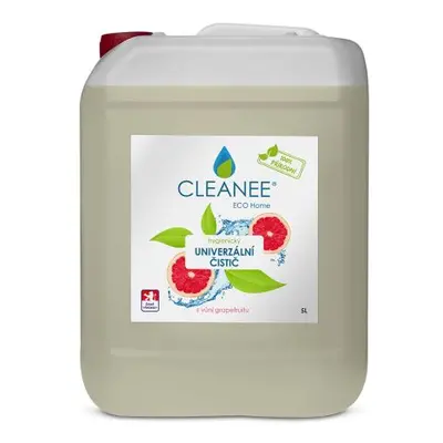 CLEANEE EKO přírodní hygienický čistič UNIVERZÁLNÍ s vůní GRAPEFRUITU 5L