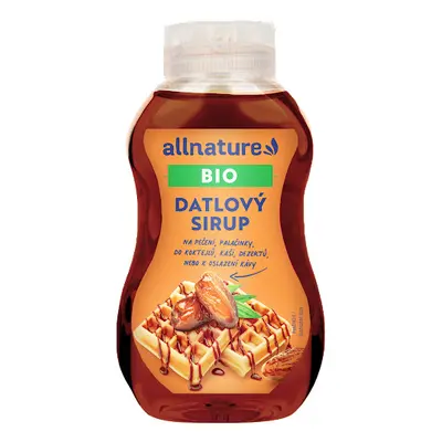 Allnature Datlový sirup BIO, 250 ml