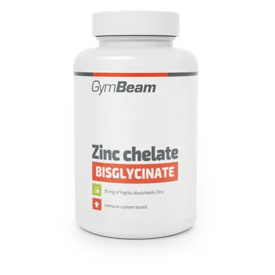 GymBeam Zinek chelát (bisglycinát), 90 kaps.