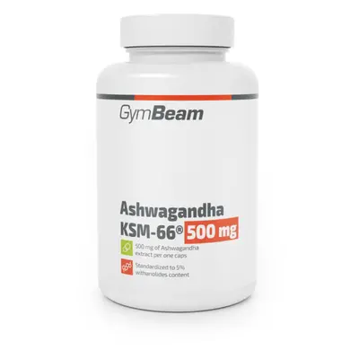 GymBeam Ashwagandha KSM-66 500 mg, 90 kaps.