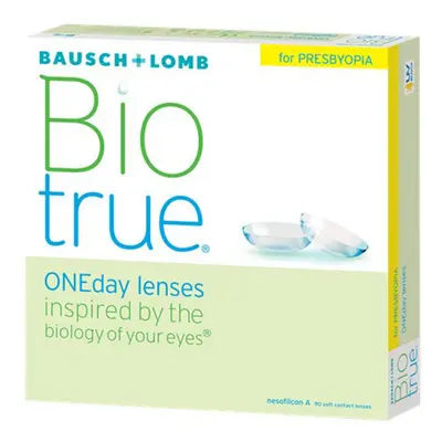 Bausch + Lomb BioTrue ONE day for Presbyopia kontaktní čočky, 90ks Dioptrie: - 0,50